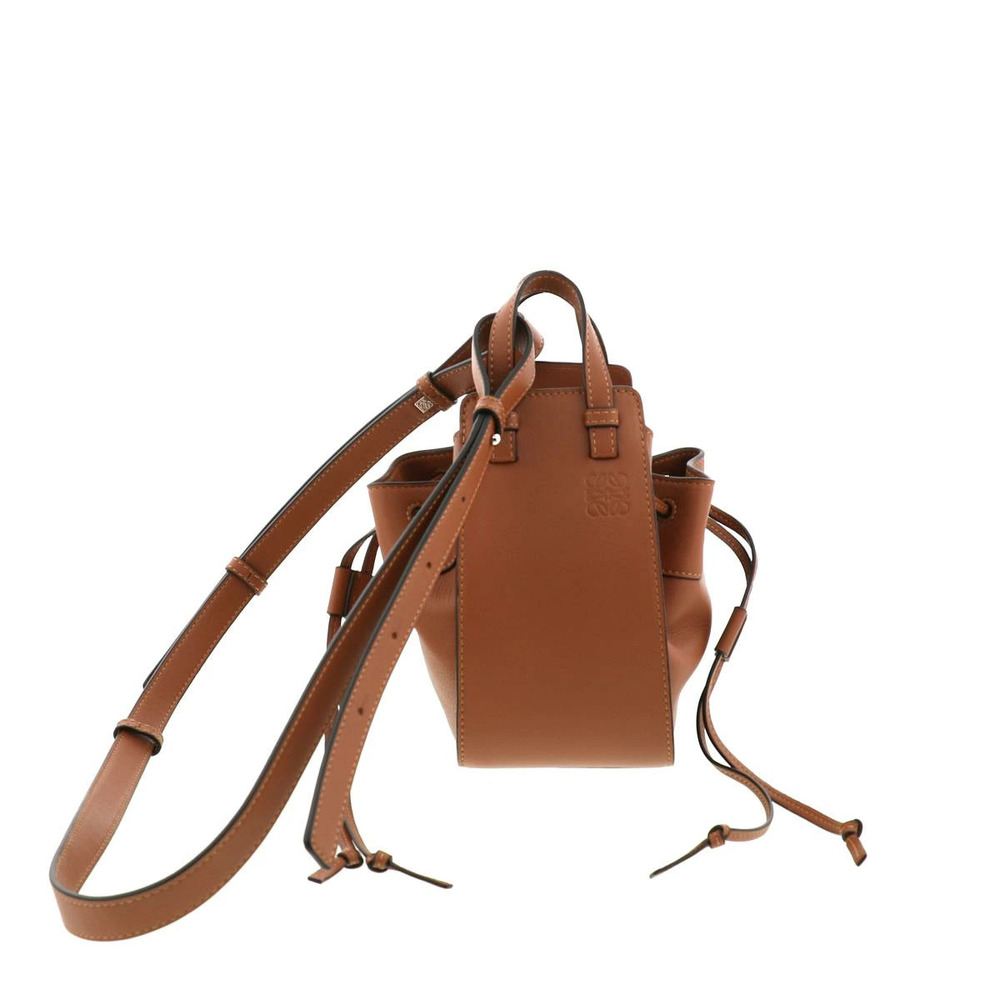 LOEWE Hammock DW Bag Shoulder Messenger Brown